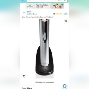 Oyster Electric Wine Opener